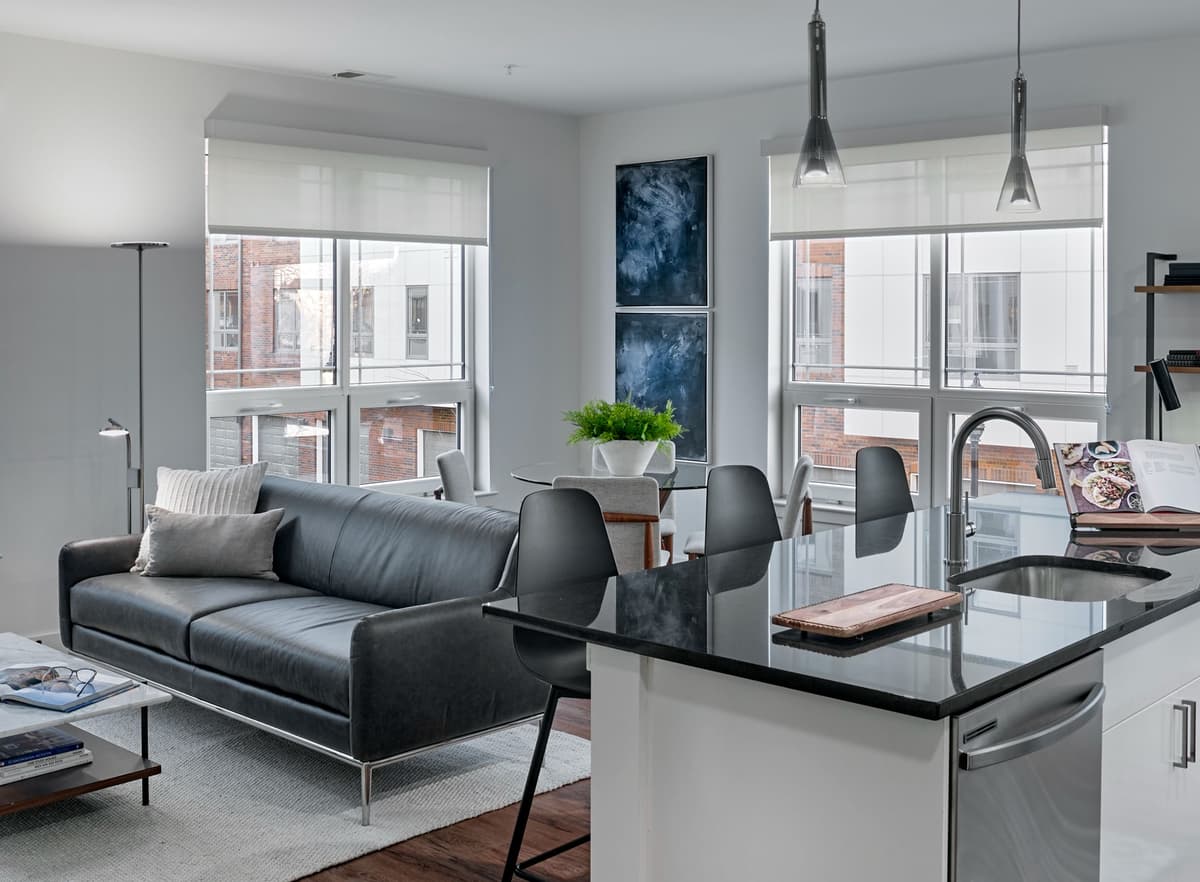 The Nell at Dunellen Station | 1 & 2 Bedroom Luxury Rentals